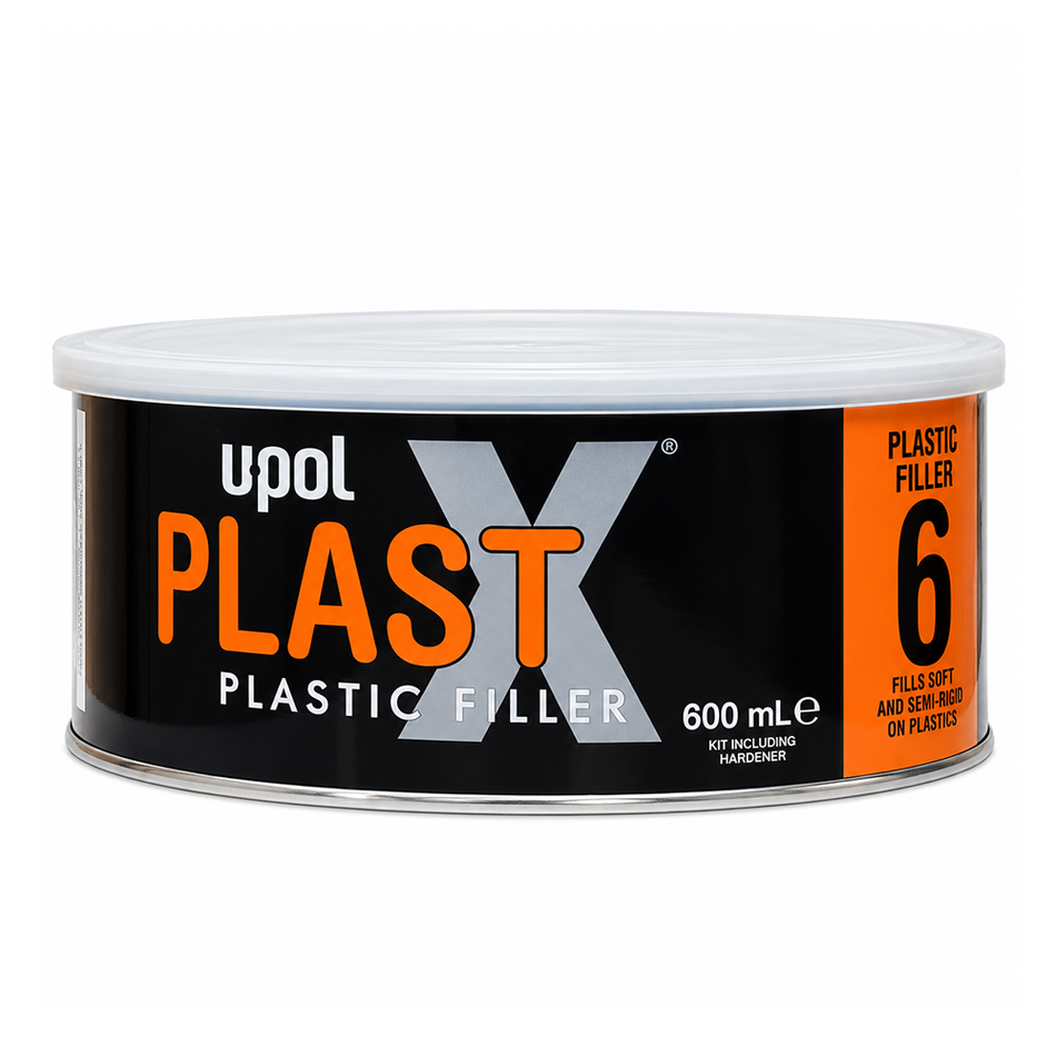 U-POL PLAST-X 6 Flexible Plastic Filler 600ml