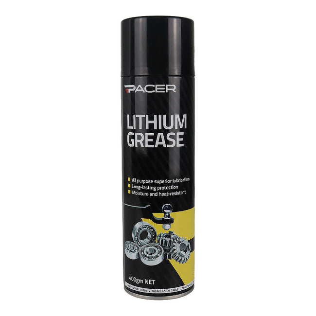 PACER White Lithium Grease 400gm High-Performance Lubricant
