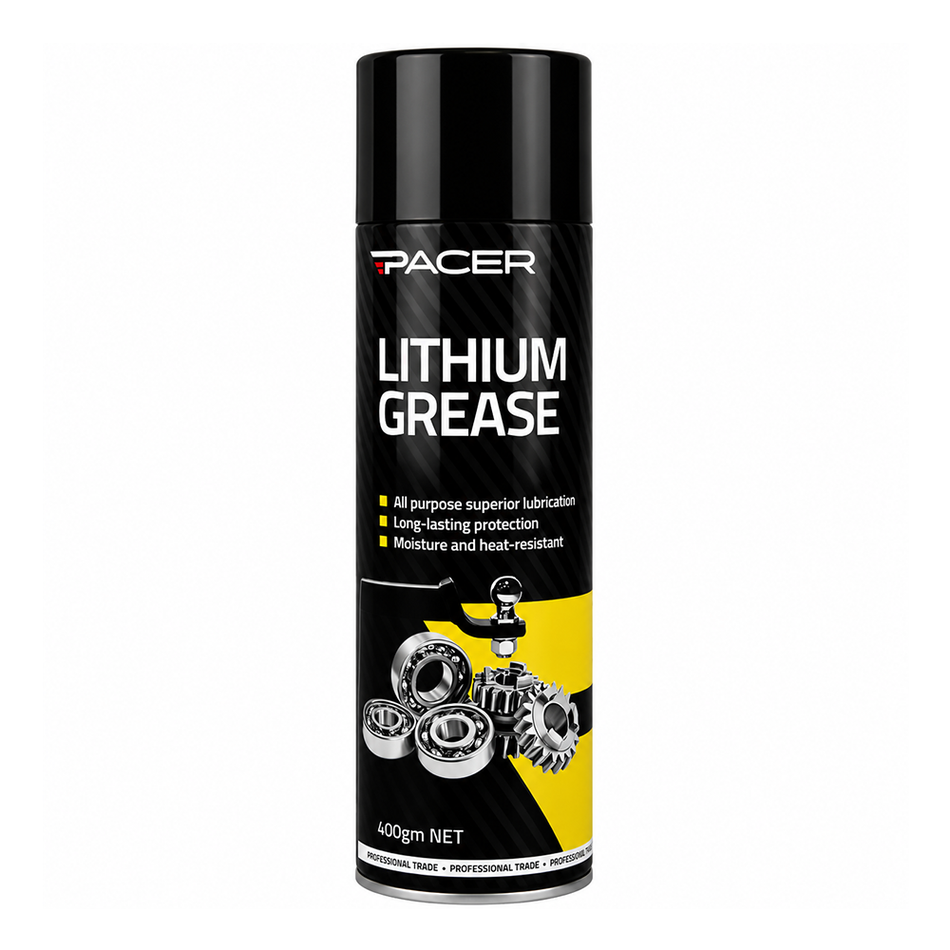 PACER White Lithium Grease 400gm High-Performance Lubricant