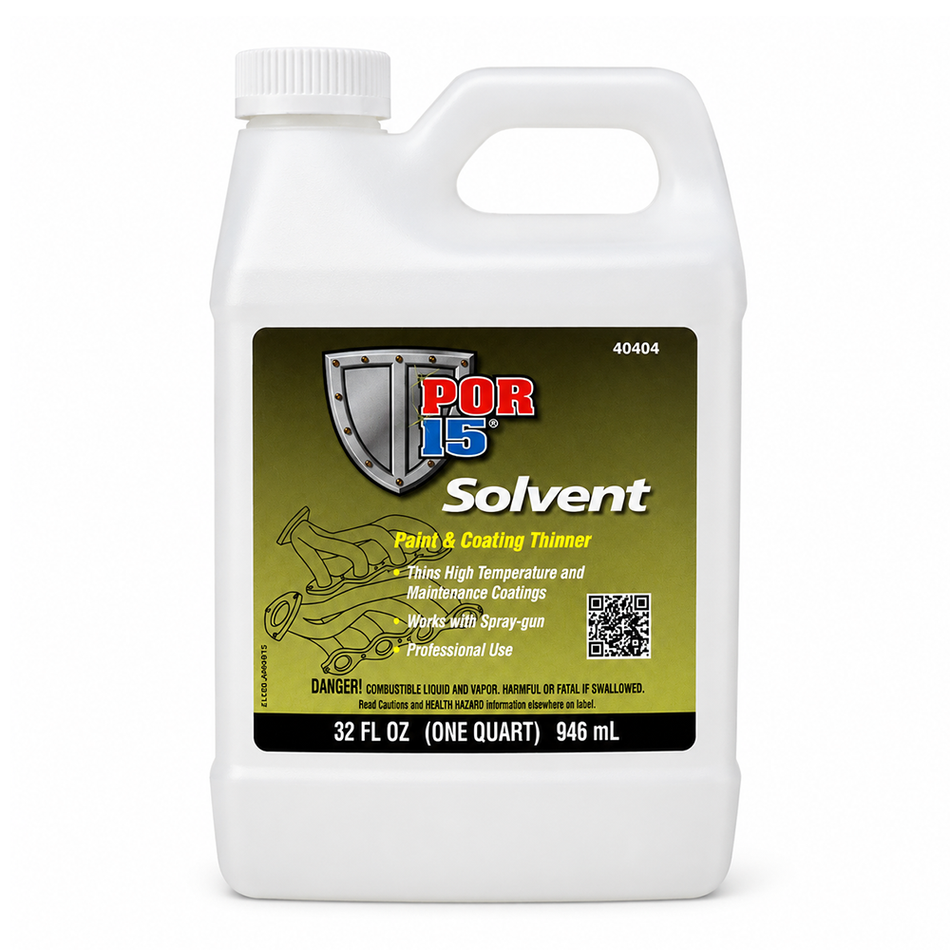 POR15 Solvent 946ml Paint Thinner & Equipment Cleaner