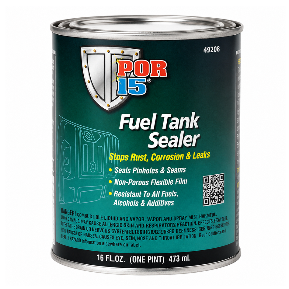 POR-15 Fuel Tank Sealer 473mL For Up To 50L Fuel Tanks