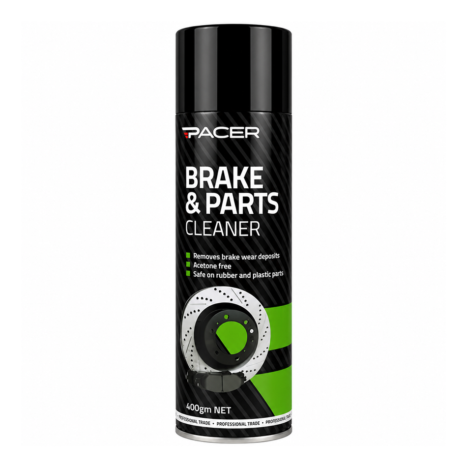 PACER Brake & Parts Cleaner 400gm Fast Drying Degreaser Automotive