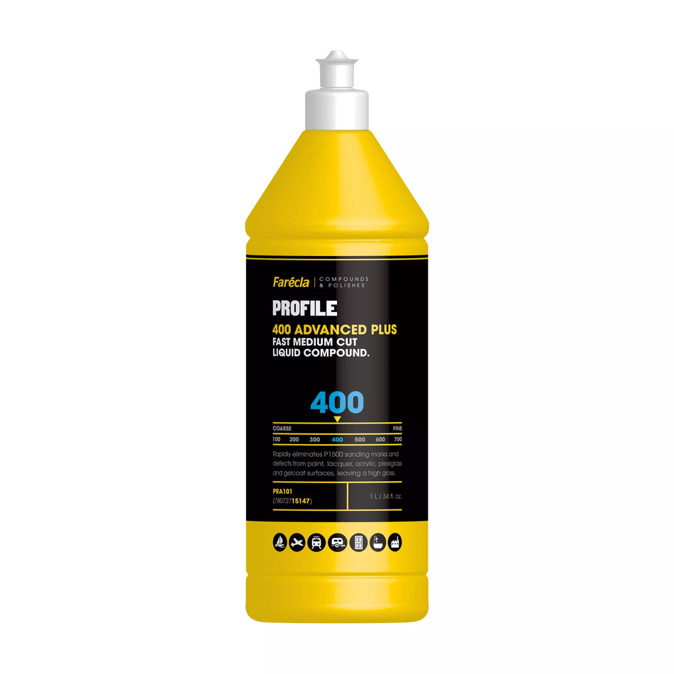 FARECLA Profile 400 Advanced Plus Liquid Compound P1500 Scratch Remover