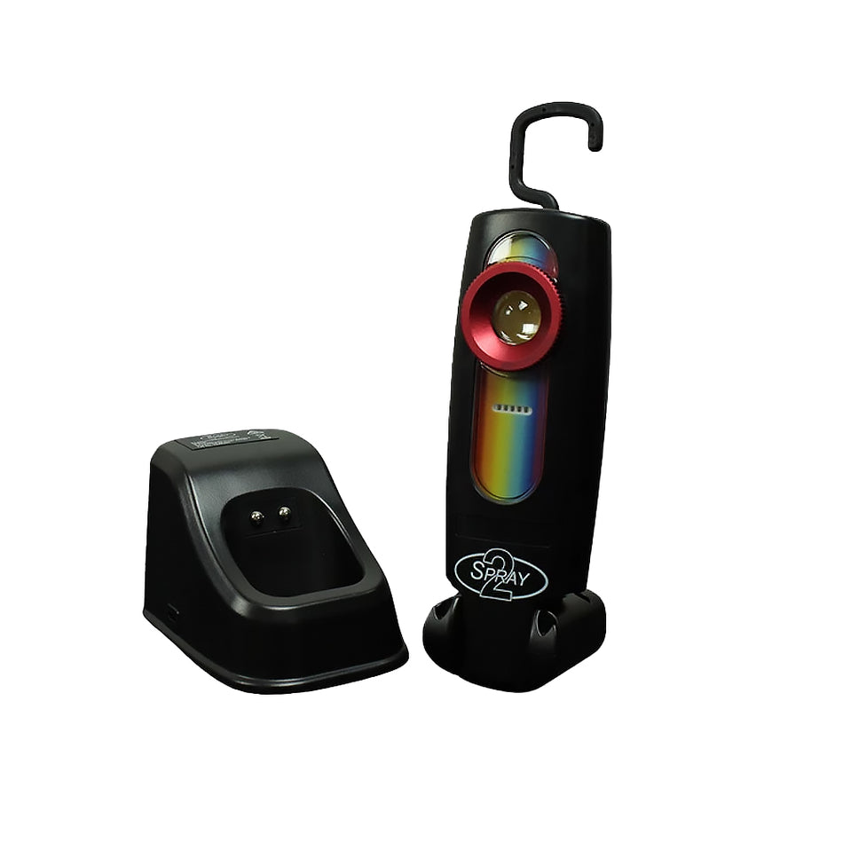 2SPRAY LED Colour Match Portable Work Light With Charging Dock
