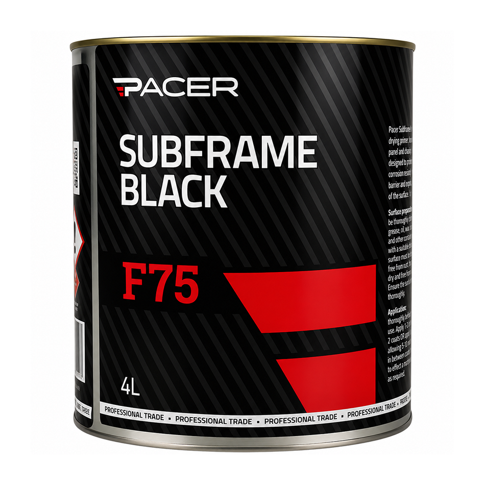 PACER F75 Subframe Black 4L Automotive Chassis Protective Paint
