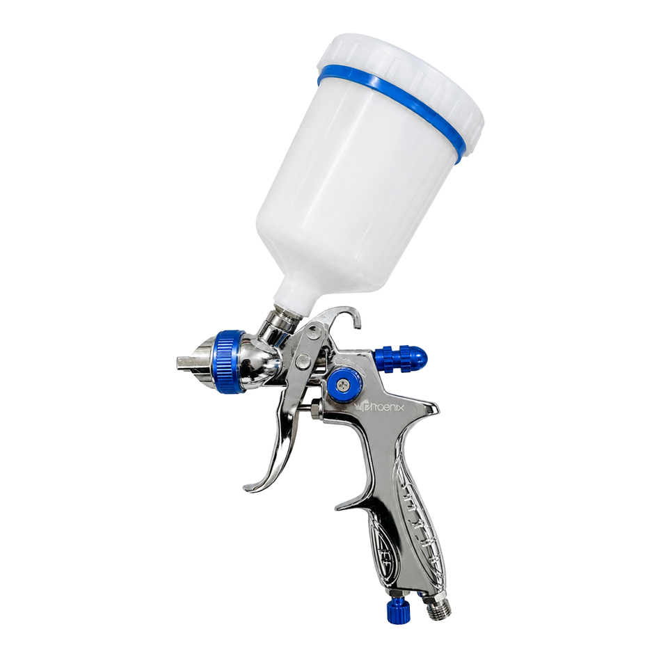 PHOENIX Spray Gun Kit Triple Setup 1.4mm 1.8mm 2.5mm with Gun Stand
