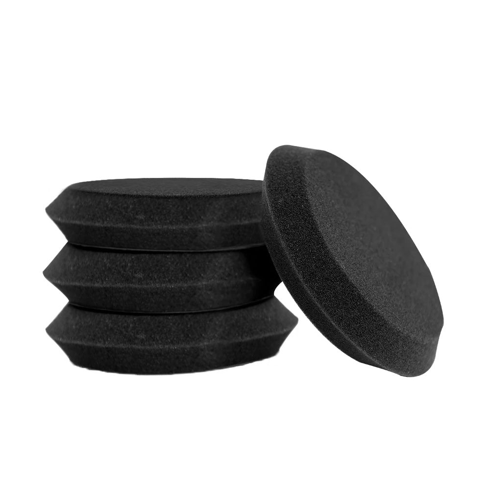 PUREWAX Black Foam Applicator Pad 4.5" x 10 pack Super Soft