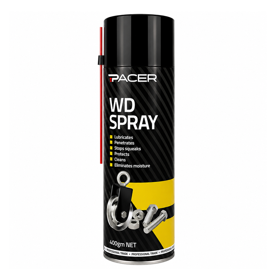PACER WD Spray 400gm Multi-Purpose Lubricant Rust Protector Cleaner