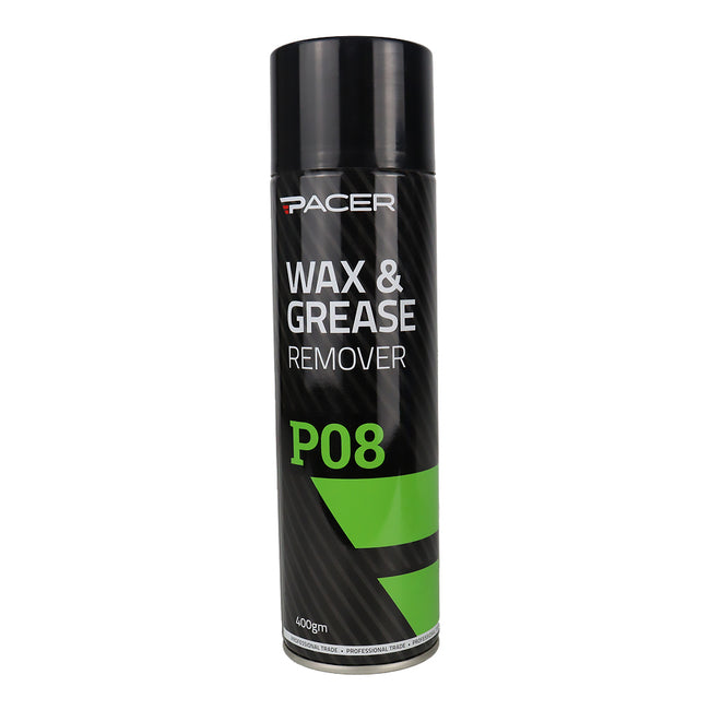 PACER P08 Wax & Grease Remover 400gm Surface Preparation Cleaner Automotive