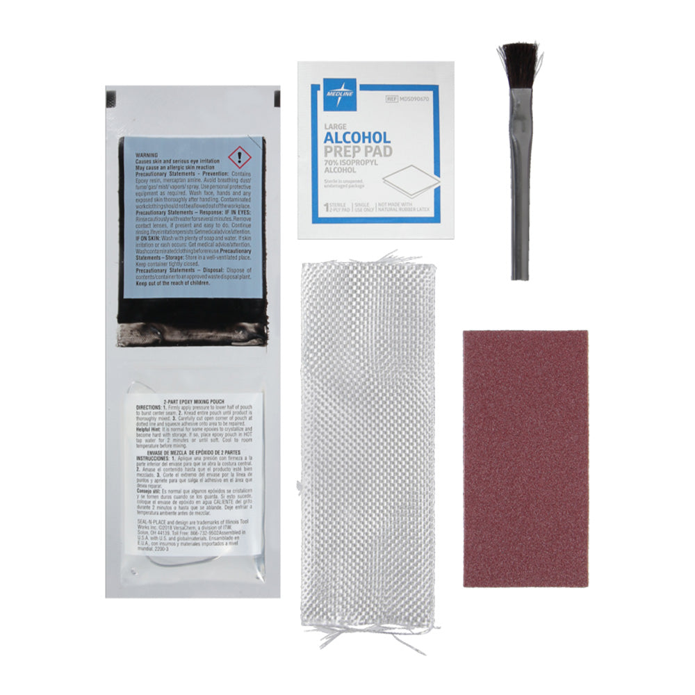 PERMATEX Plastic Tank Repair Kit PX09100 4 Inch Cracks