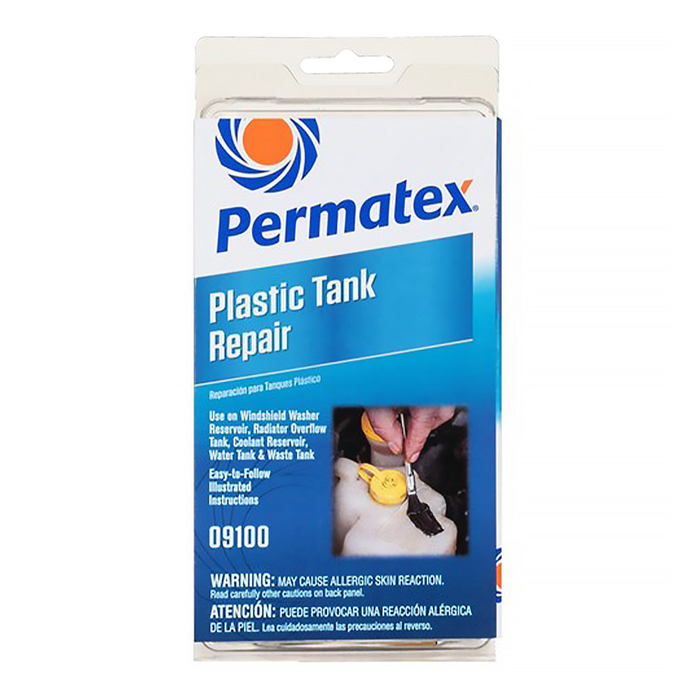 PERMATEX Plastic Tank Repair Kit PX09100 4 Inch Cracks