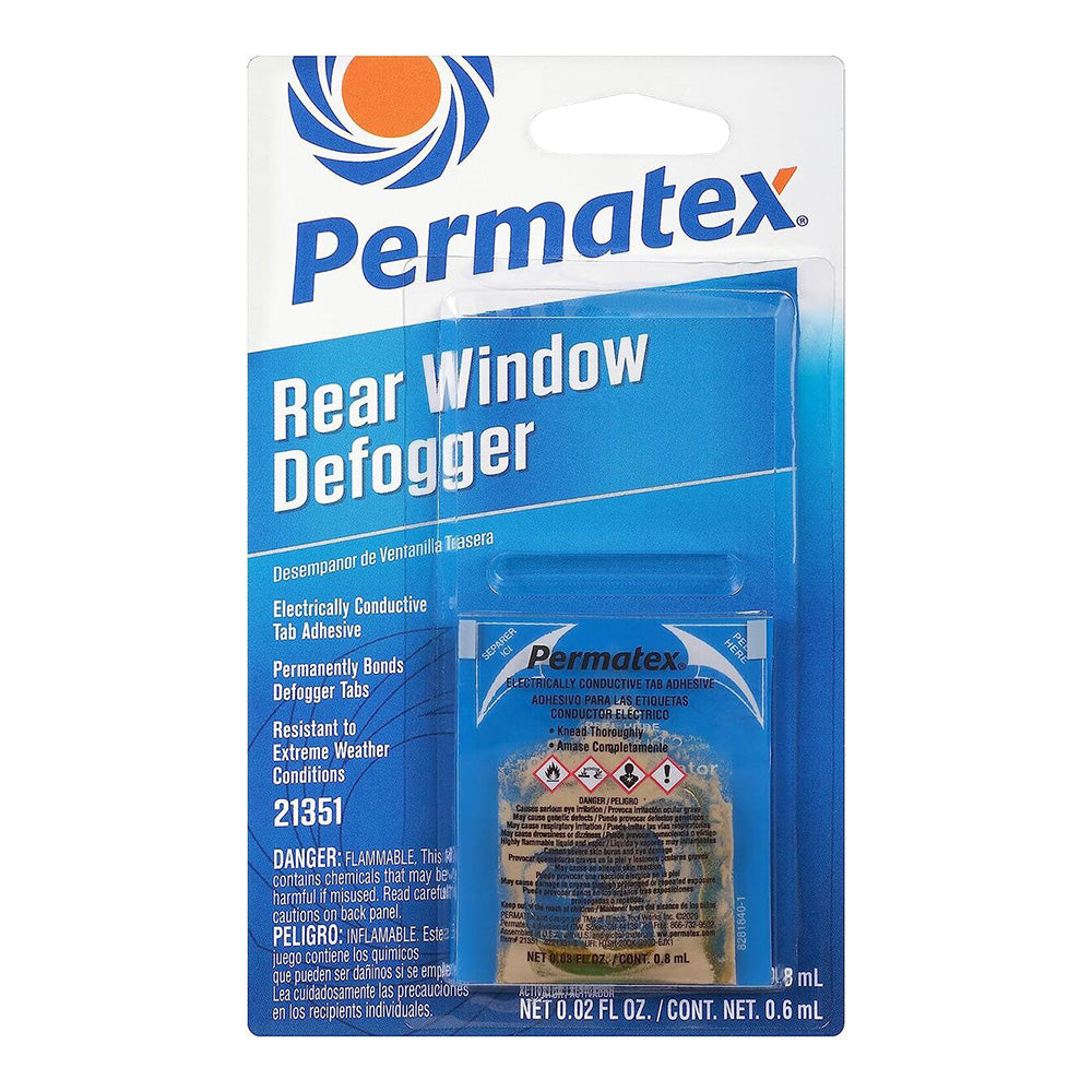 PERMATEX Rear Window Defogger Electrically Conductive Tab Adhesive PX21351