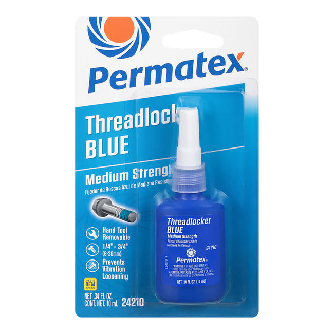 PERMATEX Medium Strength Threadlocker Blue 10ml PX24210