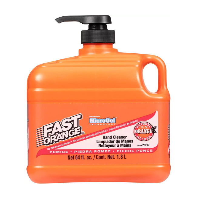 PERMATEX Fast Orange Hand Cleaner Smooth Lotion 1.8L Pump Bottle