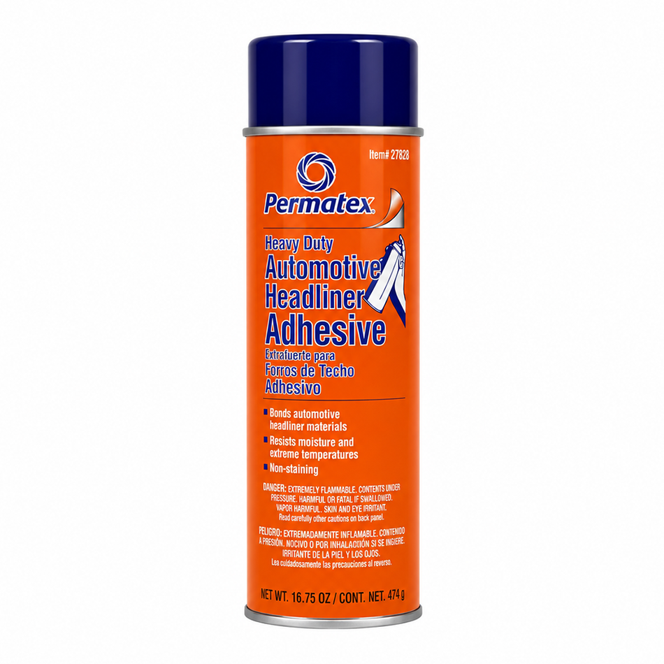 PERMATEX Heavy Duty Headliner & Carpet Adhesive Aerosol 474g 27828