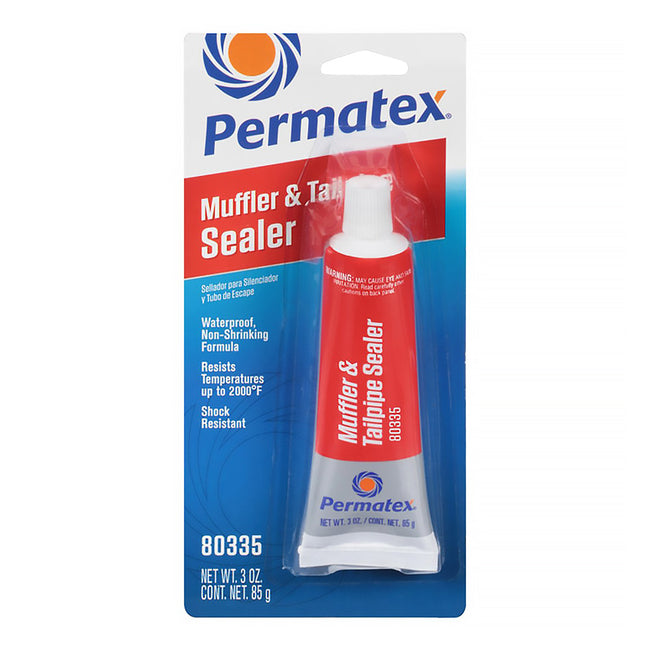 PERMATEX Muffler Tailpipe Sealer 85g Tube Waterproof PX80335