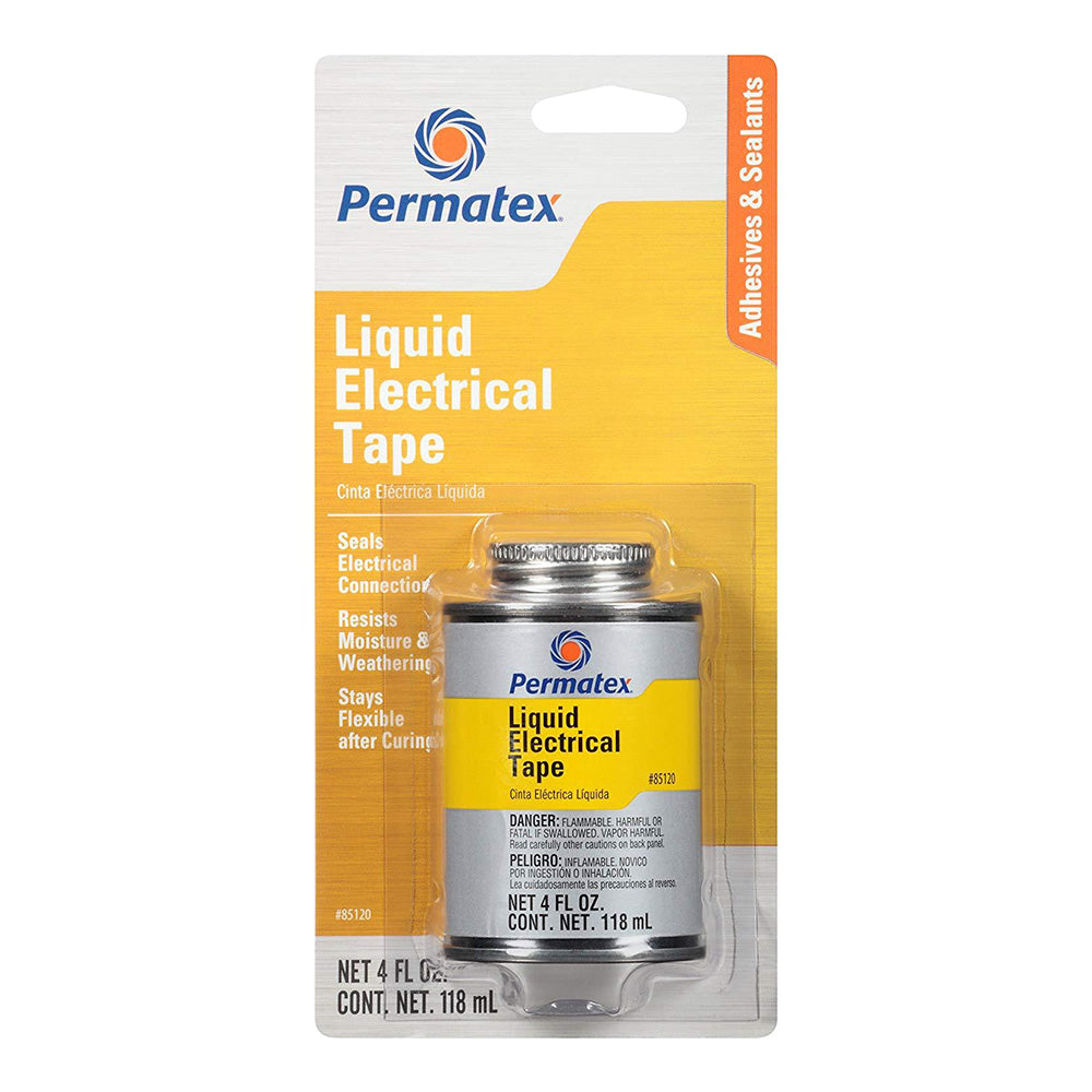 PERMATEX Liquid Electrical Tape 118ml Weatherproof Protectant PX85120