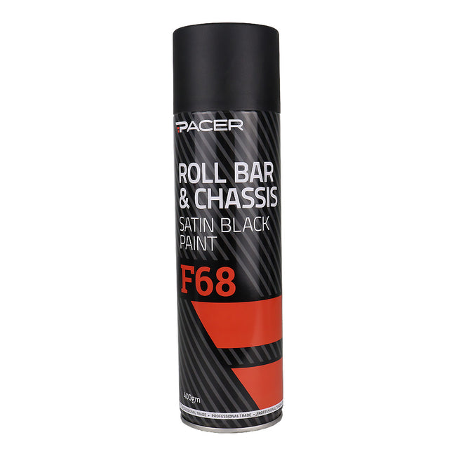 PACER Roll Bar & Chassis Satin Black 400gm Protective Coating Spray
