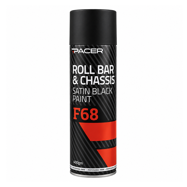 PACER Roll Bar & Chassis Satin Black 400gm Protective Coating Spray