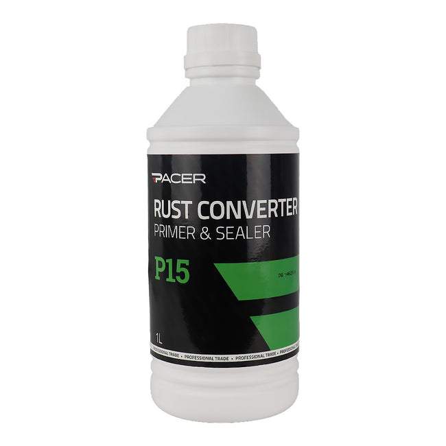 PACER P15 Rust Converter Primer & Sealer 1L Rust Neutraliser Primer