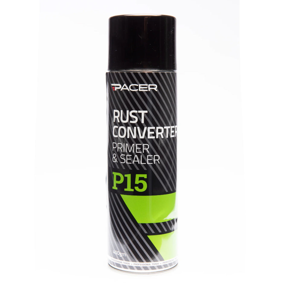 PACER P15 Rust Converter & Primer 400g Rust Treatment Aerosol