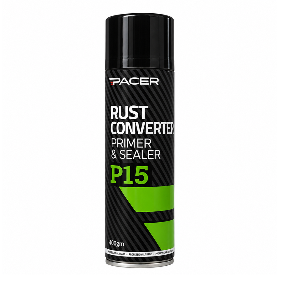 PACER P15 Rust Converter & Primer 400g Rust Treatment Aerosol