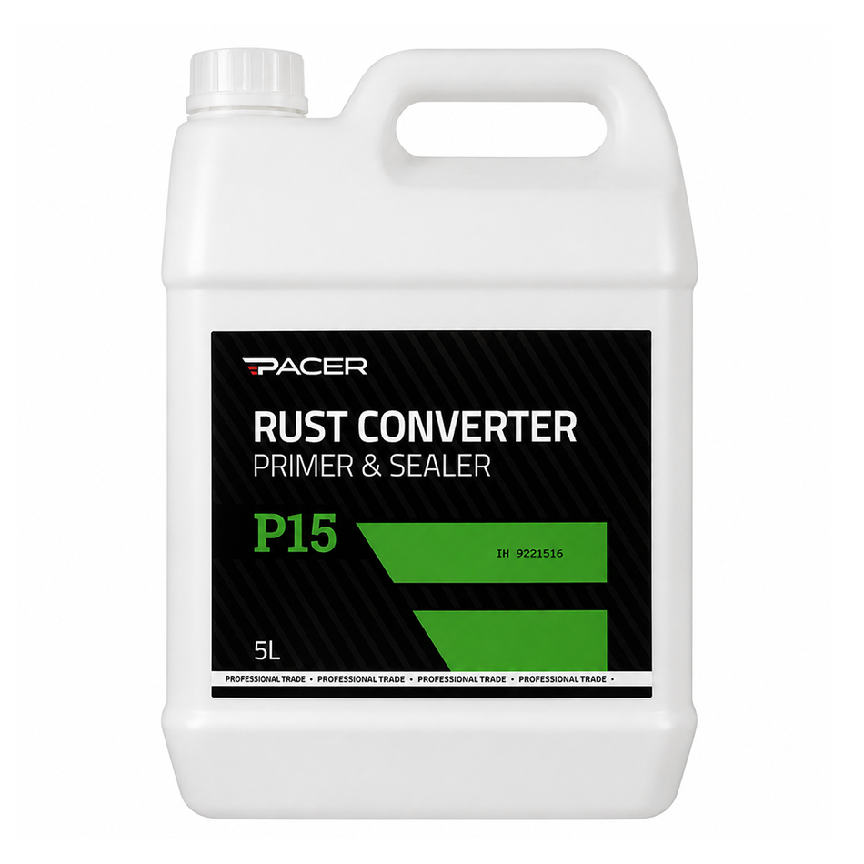 PACER P15 Rust Converter Primer & Sealer 5L Rust Neutraliser Primer