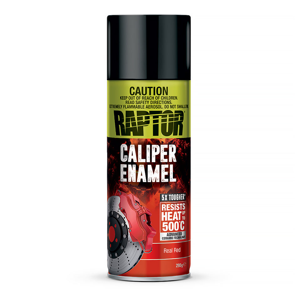 U-POL Raptor High Temp Brake Caliper Enamel Spray Paint Aerosol 295g Real Red