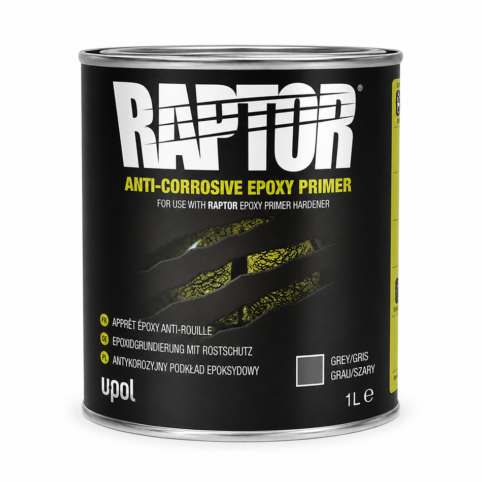 U-POL RAPTOR 2K Anti-Corrosive Epoxy Primer Part A 1L