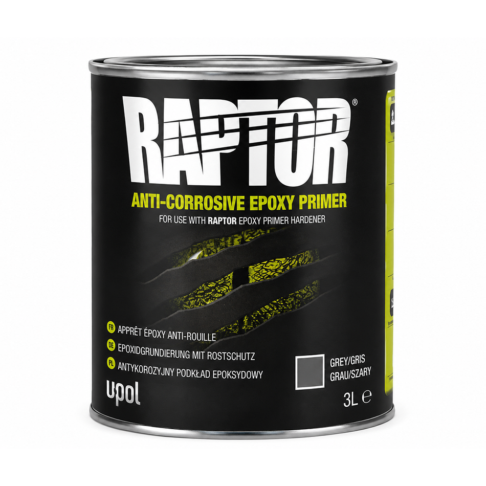 U-POL RAPTOR 2K Anti-Corrosive Epoxy Primer Part A 3L