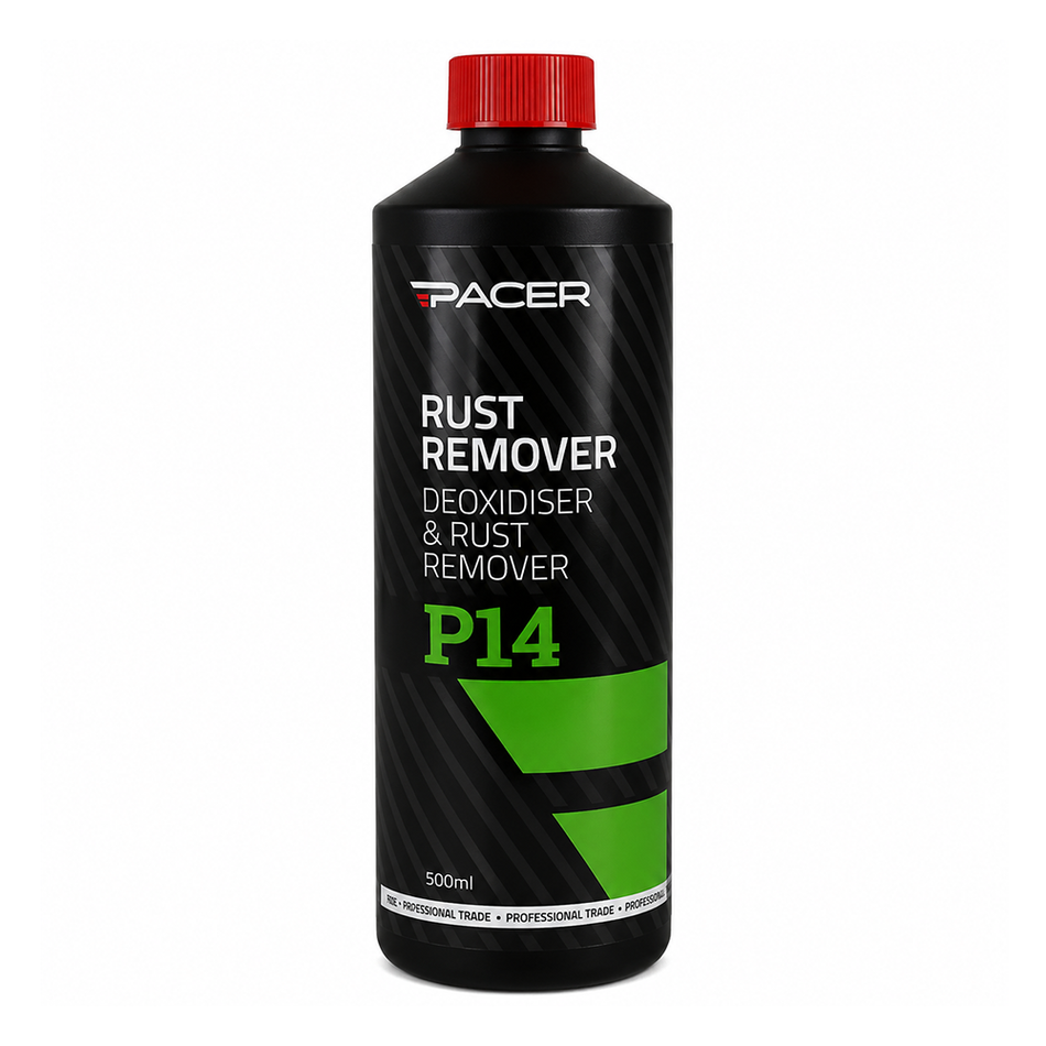 PACER P14 Rust Remover 500ml Deoxidiser Metal Surface Treatment Cleaner