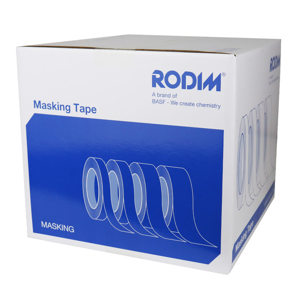 BASF RODIM Orange Automotive Masking Tape 48mm x 50m Residue Free x 24 Pack