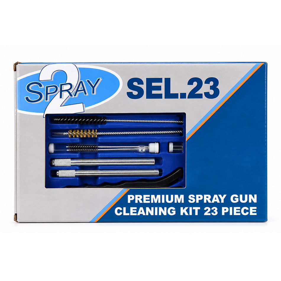 2SPRAY Premium Spray Gun Cleaning Kit 23 Piece