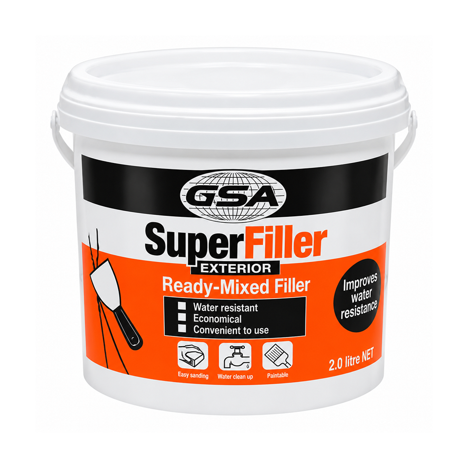 GSA Super Filler 2.6kg Interior Wall & Plaster Repair Filler