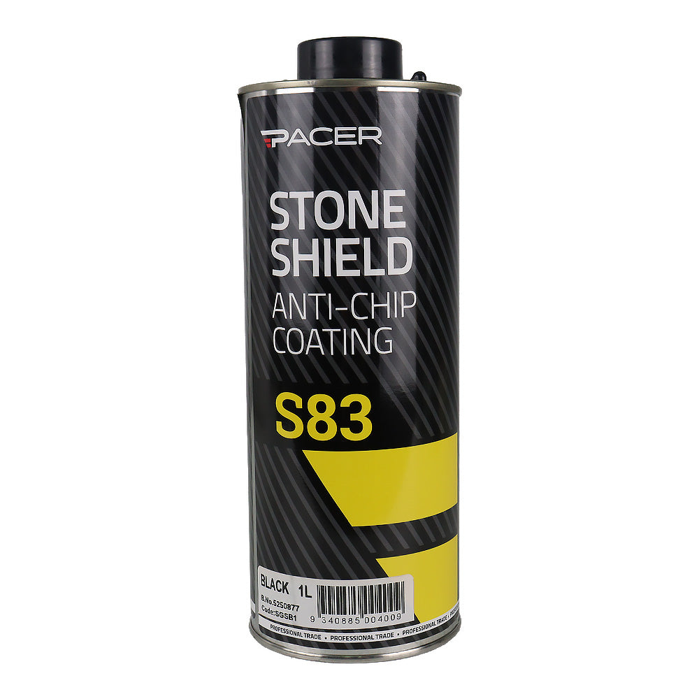 PACER Stone Shield S83 BLACK 1L Automotive Anti-Chip Underbody Coating