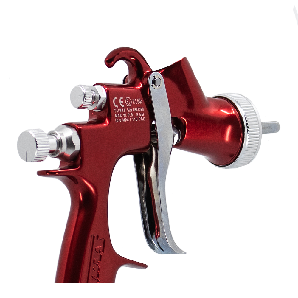 STAR V3 Pro 4000 Gravity Spray Painting Gun 1.4mm Red