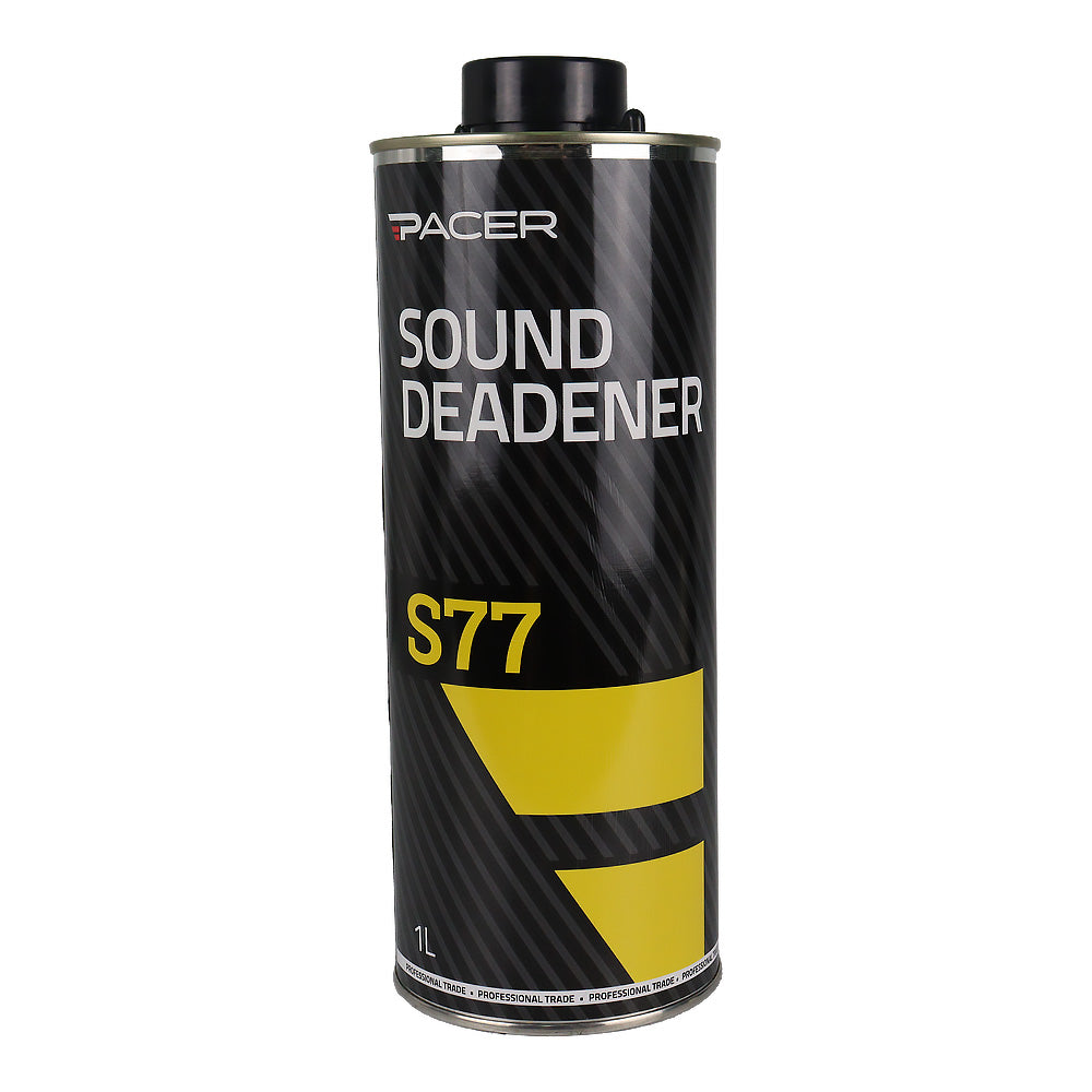 PACER S77 Sound Deadener 1L Bitumen Underbody Spray Noise & Corrosion
