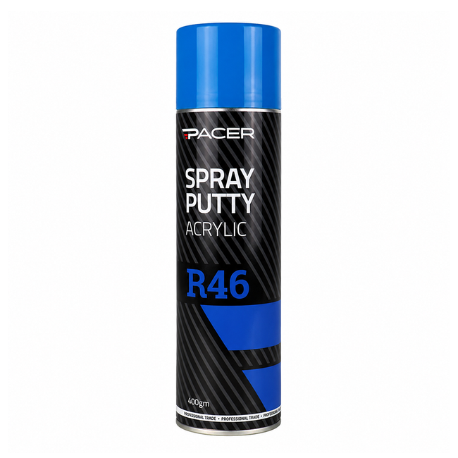 PACER R46 Spray Putty 400gm High-Build Aerosol Filler Auto Body Repair Primer