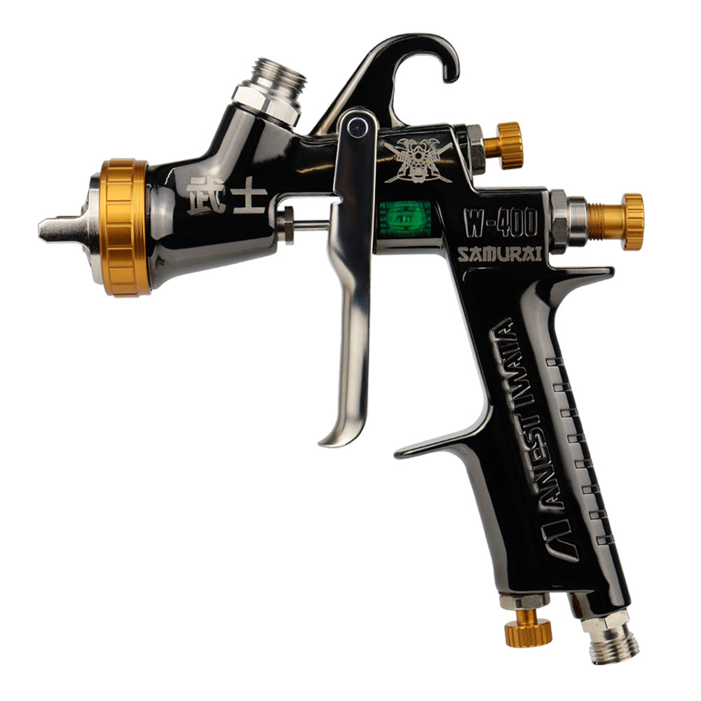 ANEST IWATA Limited Edition Samurai W400 Bell Aria 1.4mm Spray Gun Kit ...