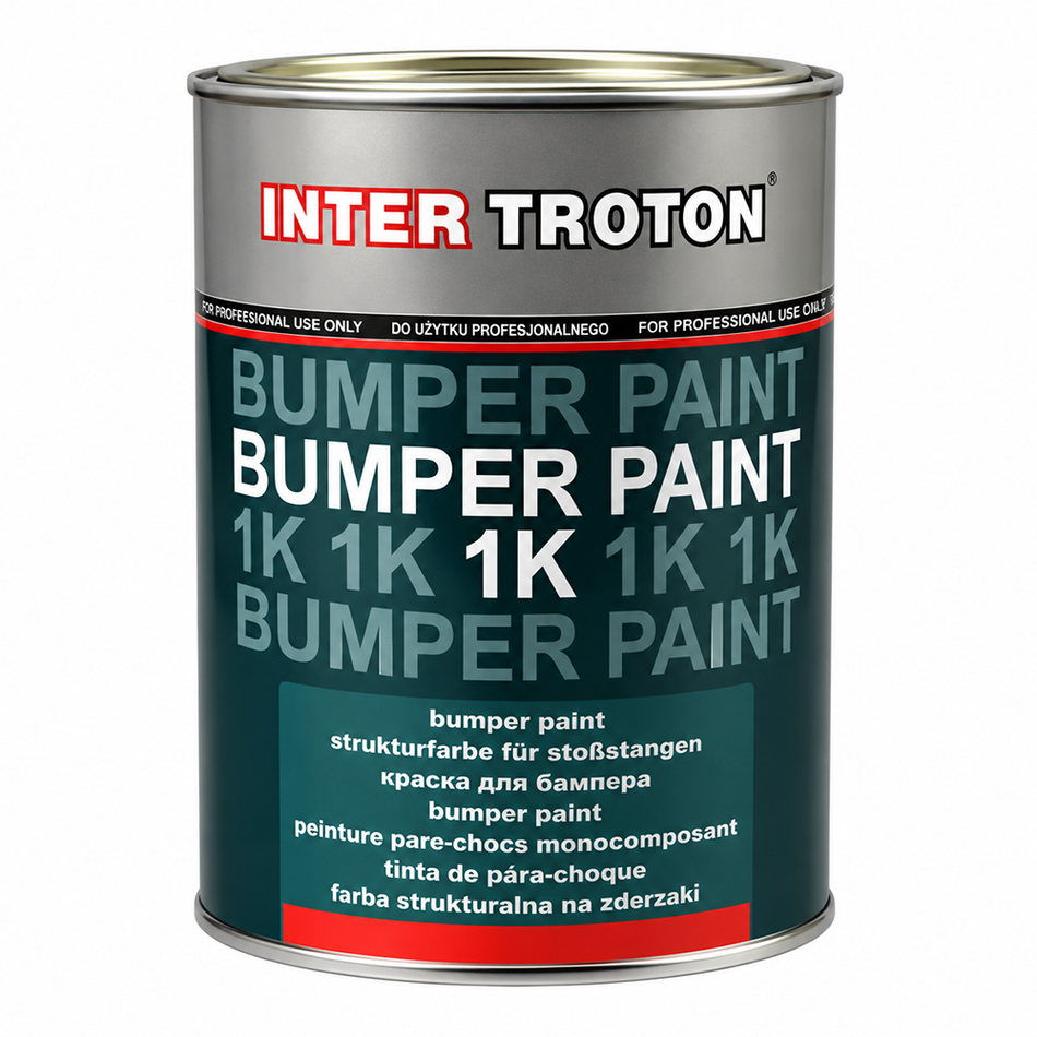 TROTON Bumper Paint 1K Black Smooth Matt 800ml