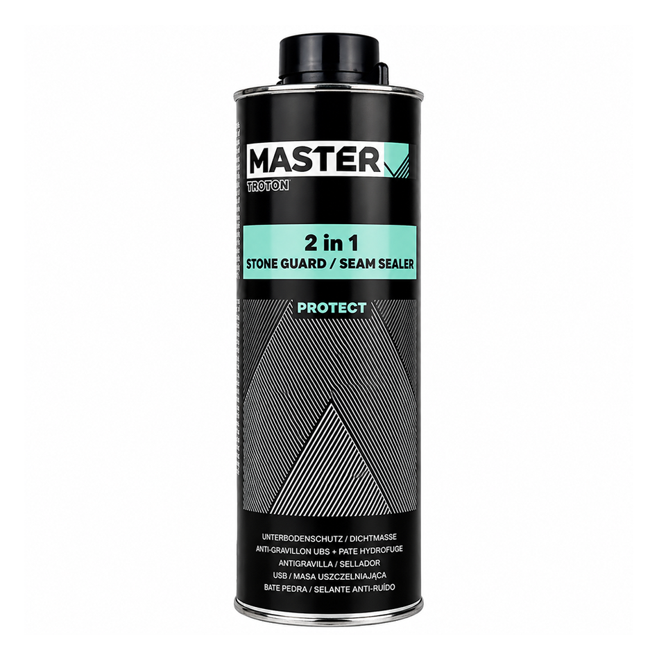 TROTON Master 2 in 1 Stone Guard Black 1L Anti-Chip Protective Coating