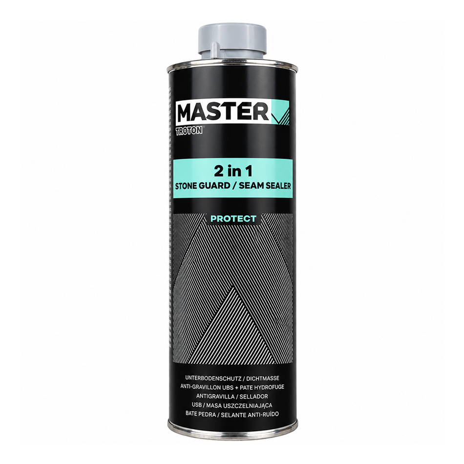 TROTON Master 2 in 1 Stone Guard Grey 1L Anti-Chip Protective Coating