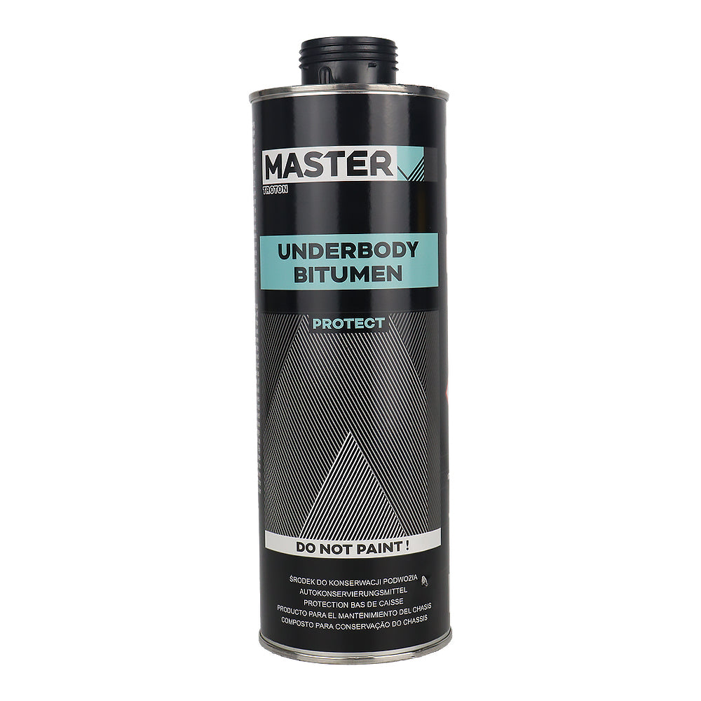 TROTON Master Underbody Bitumen Black 1L Protective Coating Rustproofi ...