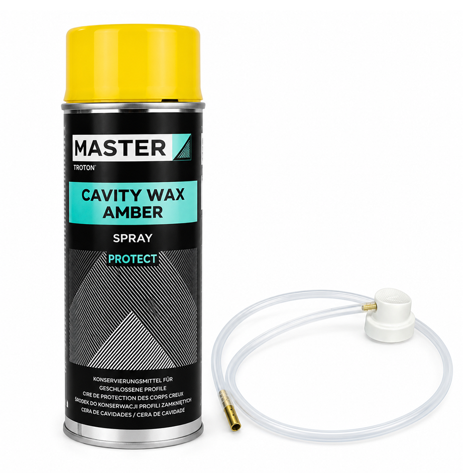 TROTON Master Cavity Wax Amber 400ml Aerosol Spray Rust Protection