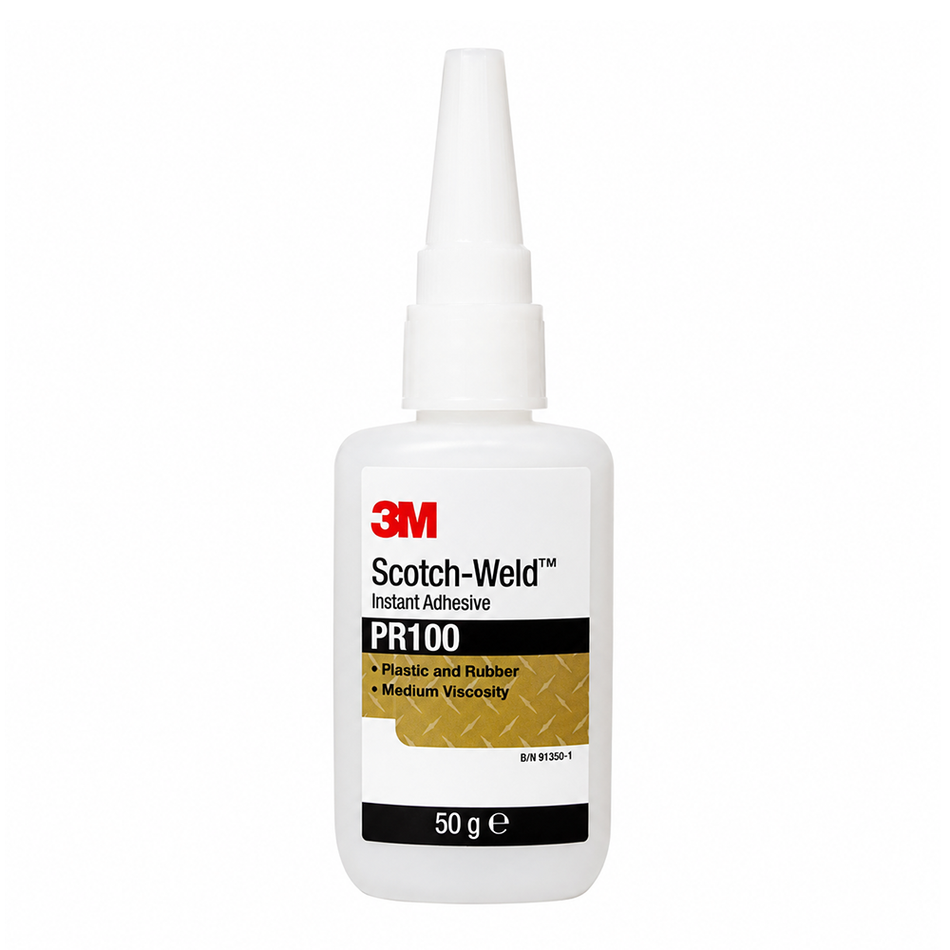 3M Scotch-Weld PR100 Plastic & Rubber Instant Adhesive 50g