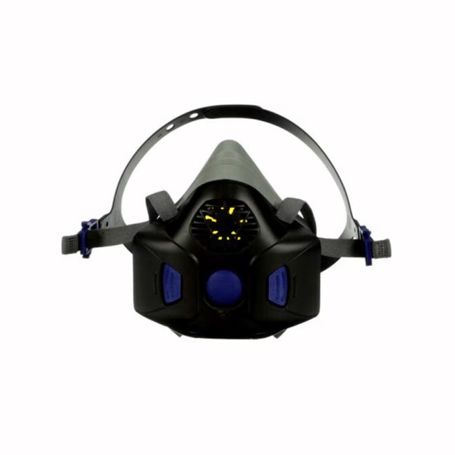 3M HF-802SD Secure Click Half Mask Respirator Speaking Diaphragm S M L Sizes
