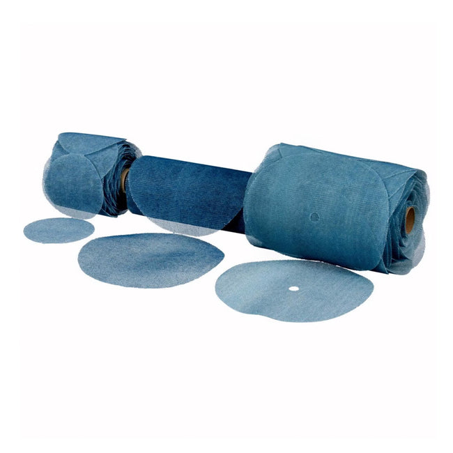 3M Blue Net Disc Roll 80G - 320G 150mm x 100 Sandpaper Discs