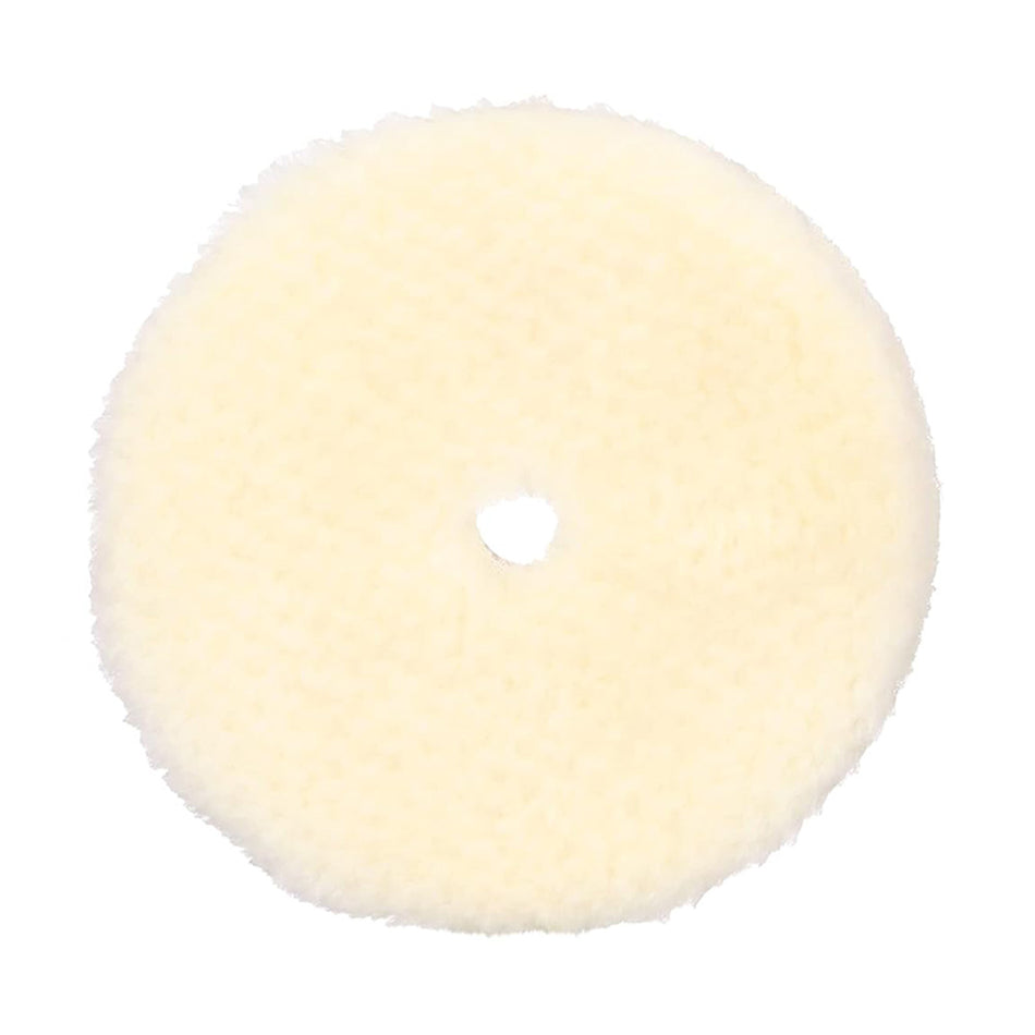 3M 34120 Perfect It Random Orbital Coarse Wool Pad 5"/130mm White x 2 Pack