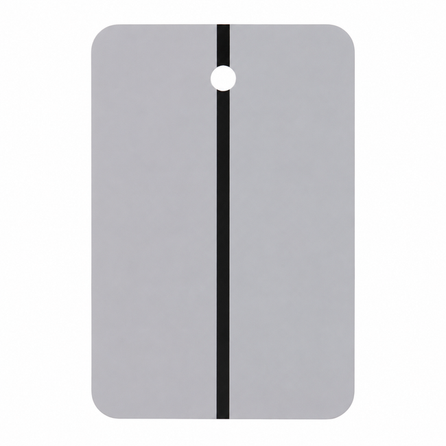 GPI Light Grey Metal Spray Out Colour Match Cards 100 Pack