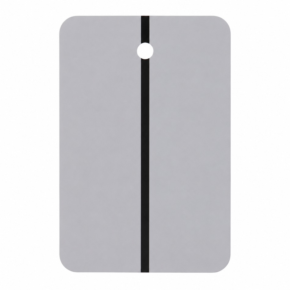 GPI Light Grey Metal Spray Out Colour Match Cards 100 Pack